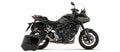 Arrow Indy-Race EVO aluminium Dark silencer fitted to the Honda CB1000GT